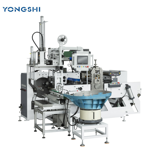 YS-350YFQ全自动圆压圆模切分切一体机_科印印包圈